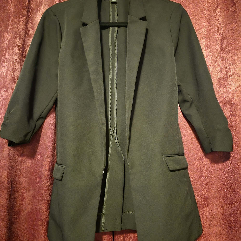INC International Concepts Classic Black Blazer